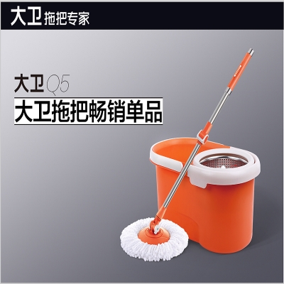 大衛(wèi)Q5拖把桶旋轉(zhuǎn)拖布雙驅(qū)動神拖家用免手洗拖把